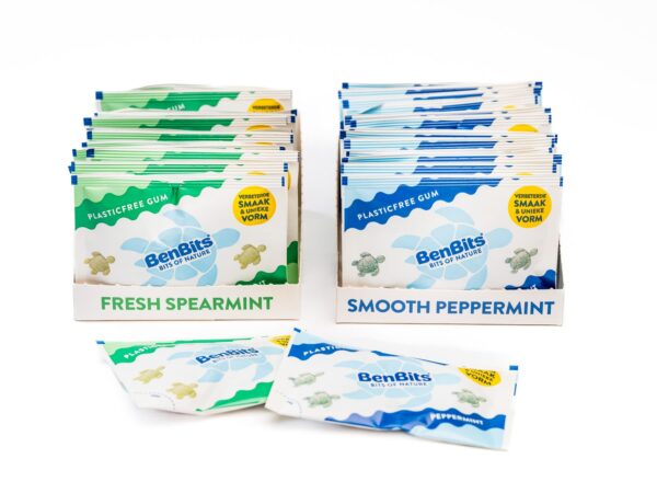 Benbits-Doos-Peppermint-en-Speamint-open-deksel-recht-van-voren