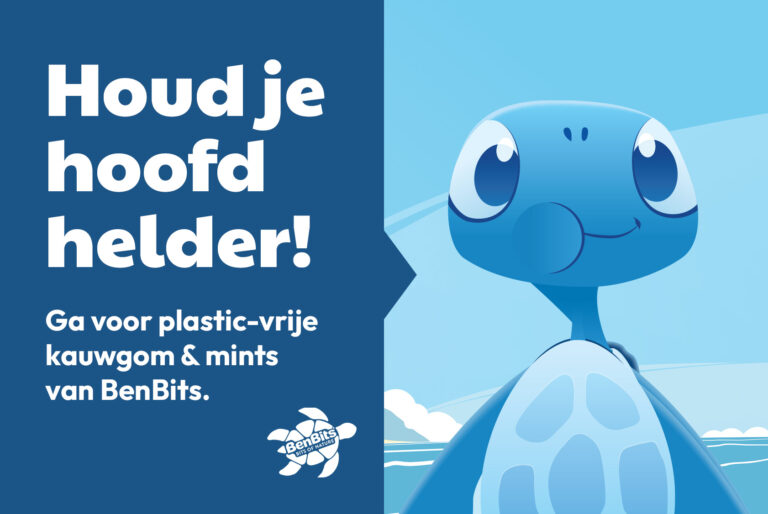 Houd je hoofd helder, kauw benbits kauwgom